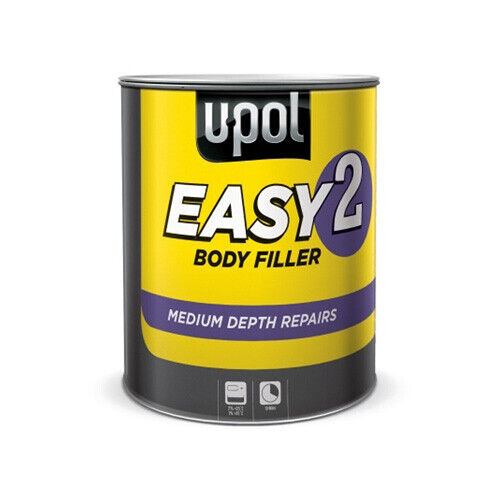 EASY2 - Upol EASY2/3L Easy 2 Lightweight Body Filler for Medium Depth Repairs 3L Light Grey