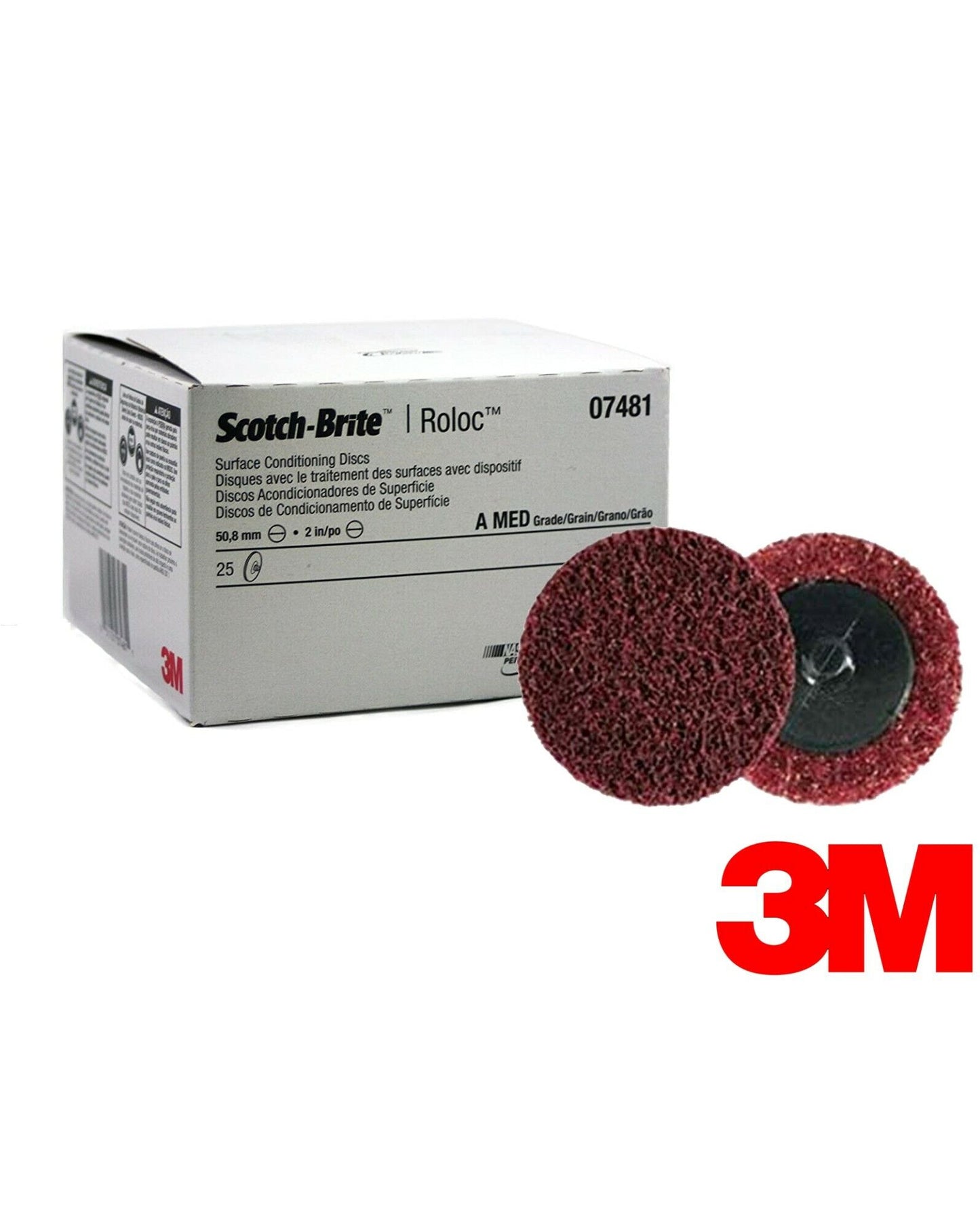 3M07481 - 50mm Roloc Conditioning Disc