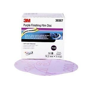 3M30367 - P1500 76mm Purple Discs