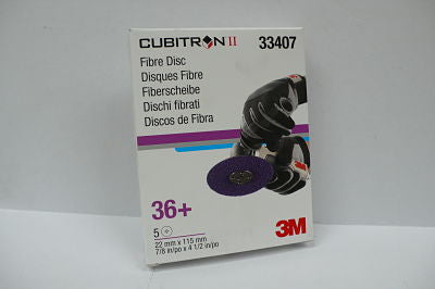 3M33407 - P35 115mm X 22mm Cubit Fibre Disc