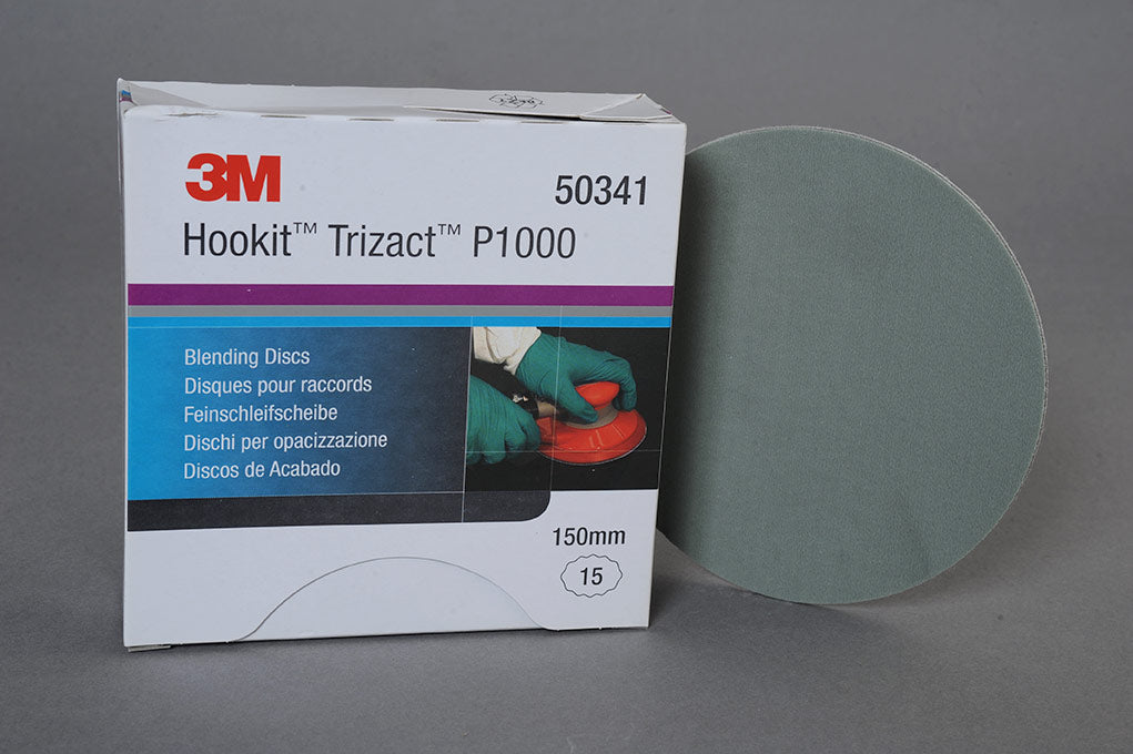 3M50341 - 3m 50341 Trizact™ Hookit™ Blending Abrasive Disc 443SA 150 mm P1000 15 Pack