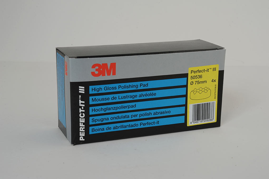 3M50536 - 3m 50536 Perfect-It™ Polishing Pad Yellow Convoluted 75 mm 4 Pack