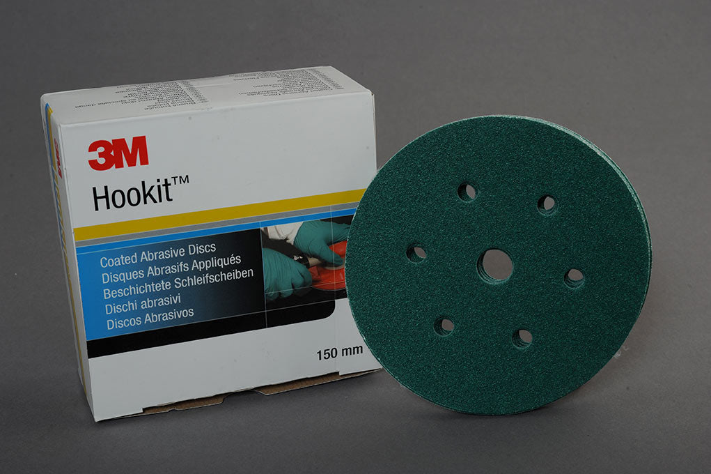 3M80352 - 80g Green 7 Holed Disc