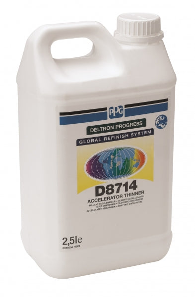D8714 - Acc Thinner For Clearcoat 2.5lt