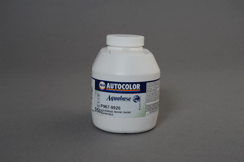 I9679926/.5 - Aquabase Mm Super Red 0.5lt