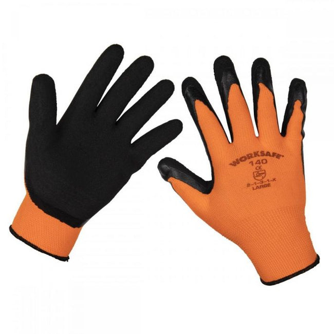 JS9140L - Foam Latex Glove Large Pair