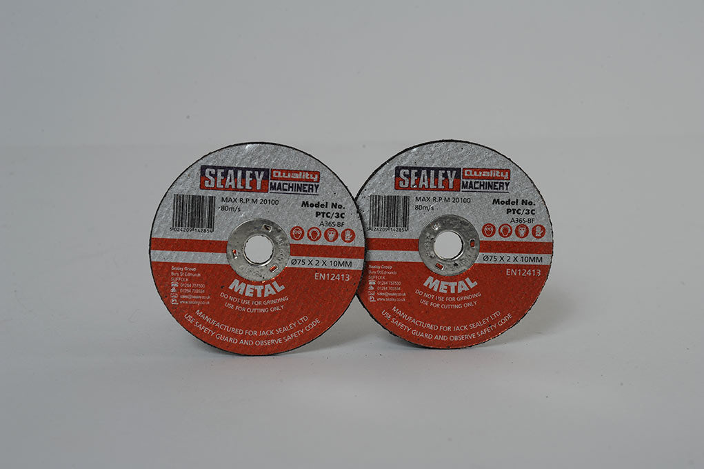 JSPTC/3C - 75 X 2mm Cutting Disc Flat