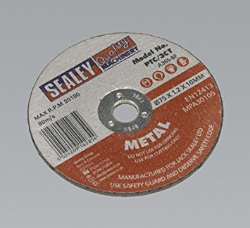 JSPTC/3CT - 75 X 1.2mm Cutting Disc Flat