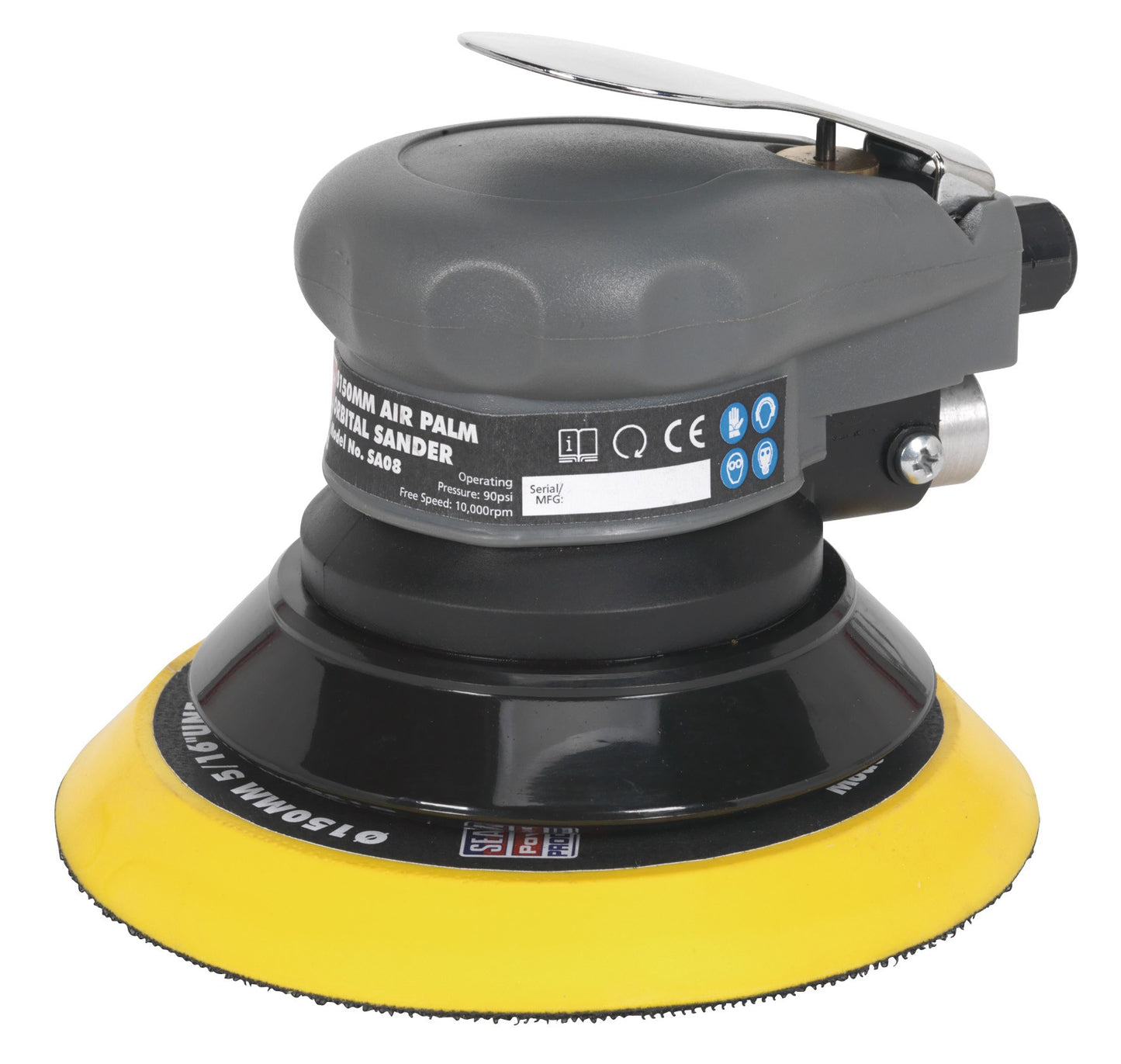 JSSA08 - Air Palm Orbital Sander 150mm