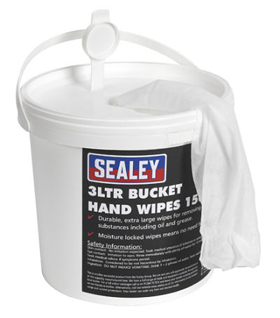 JSSCW3 - Hand Wipes Bucket 3 Lt Pk 150