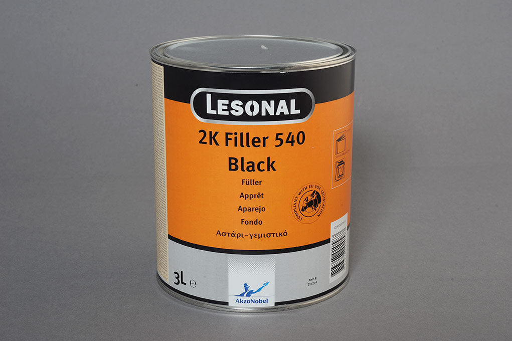 LESFILLER540B/3 - Filler 540 Black 3lt
