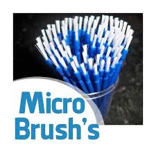 MICROBRUSH-2 - Blue Microbrush 2.0mm Pk 100
