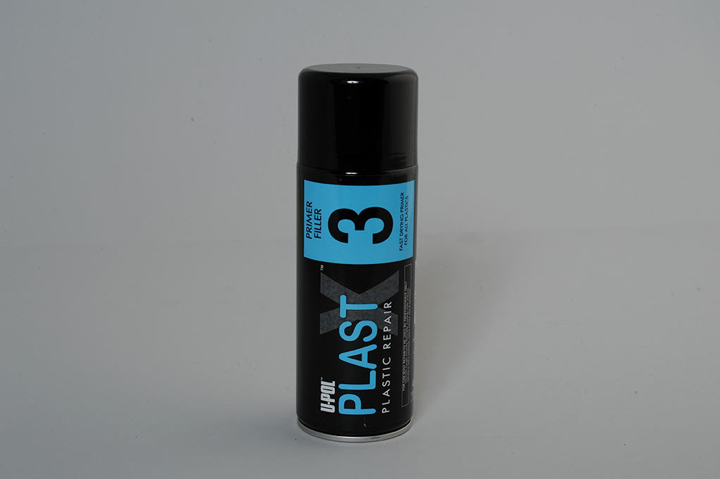 PLAS/3 - Upol PLAS/3 PLAST X Plastic Primer Filler 400ml Aerosol Grey