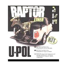RAPTOR - Upol Raptor RLT/S4 RAPTOR Bedliner Coating / Hardener Tintable 4 Bottle Kit