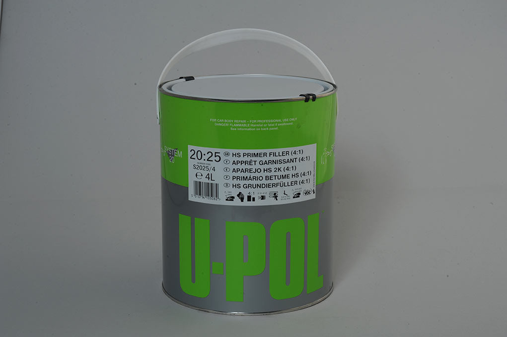 S2025/4 - High Build Primer Grey 4lt 4:1