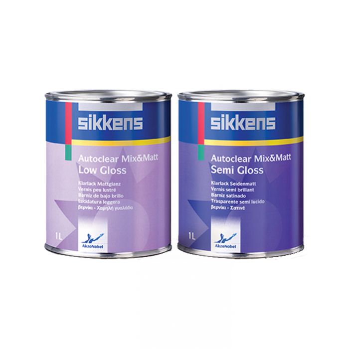 S523772 - Autoclear Mix & Matt Semi Gloss 1lt