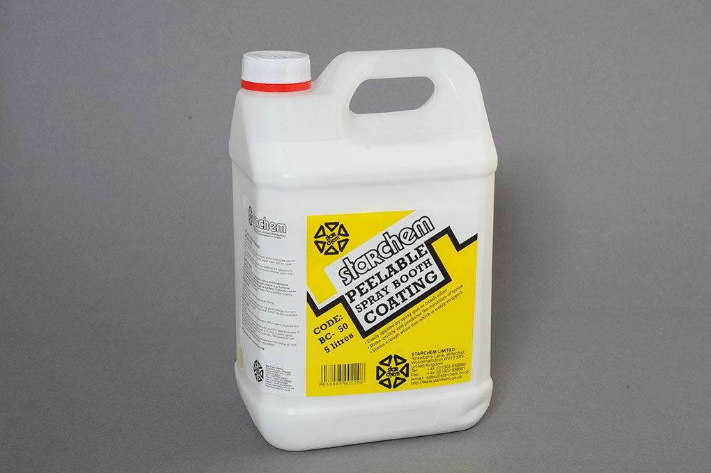 SCBC50 - Booth Coating Peelable 5lt