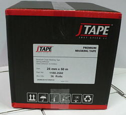 TAPE1 - 1180.2550 25mmx50m Masking Tape
