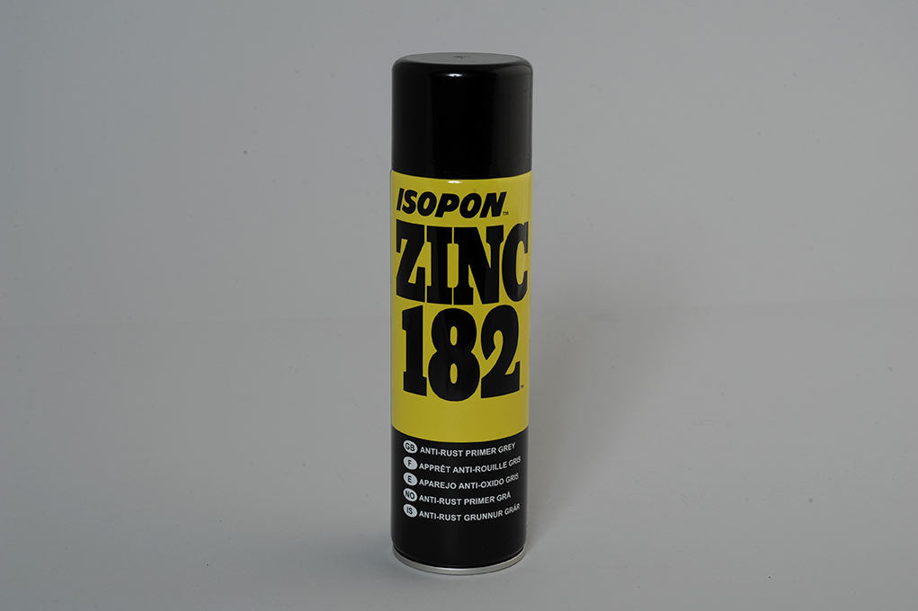 Z182/AL - Upol ISOPON Z182/AL Aerosol ZINC 182 Rust Inhibiting Primer 450ml Aerosol Grey