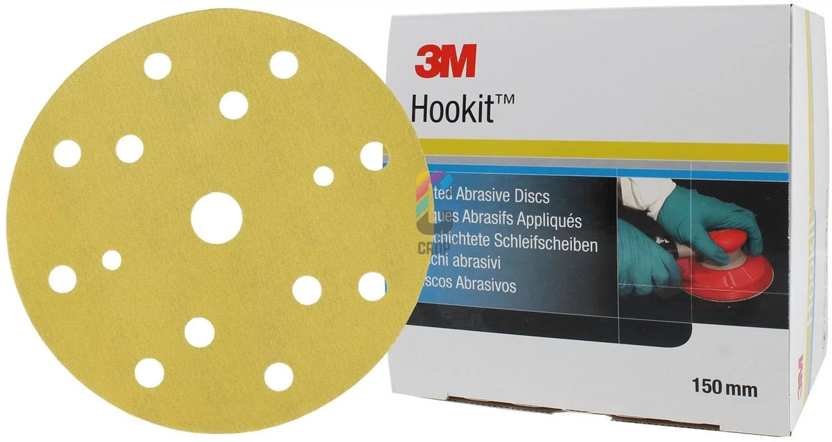 3M51554 - 500G 15 HOLE HOOKIT DISC