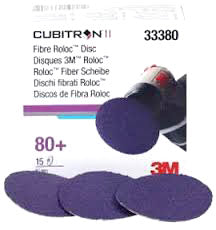 3M33380 - Cubitron 11 Roloc Fd 50mm P80