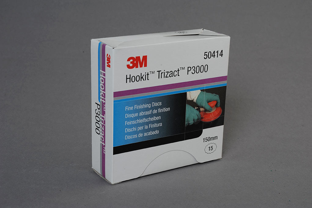 3m 50414 Trizact™ Hookit™ Foam Abrasive 3000 Disc 443SA 150 mm P3000 15 Pack