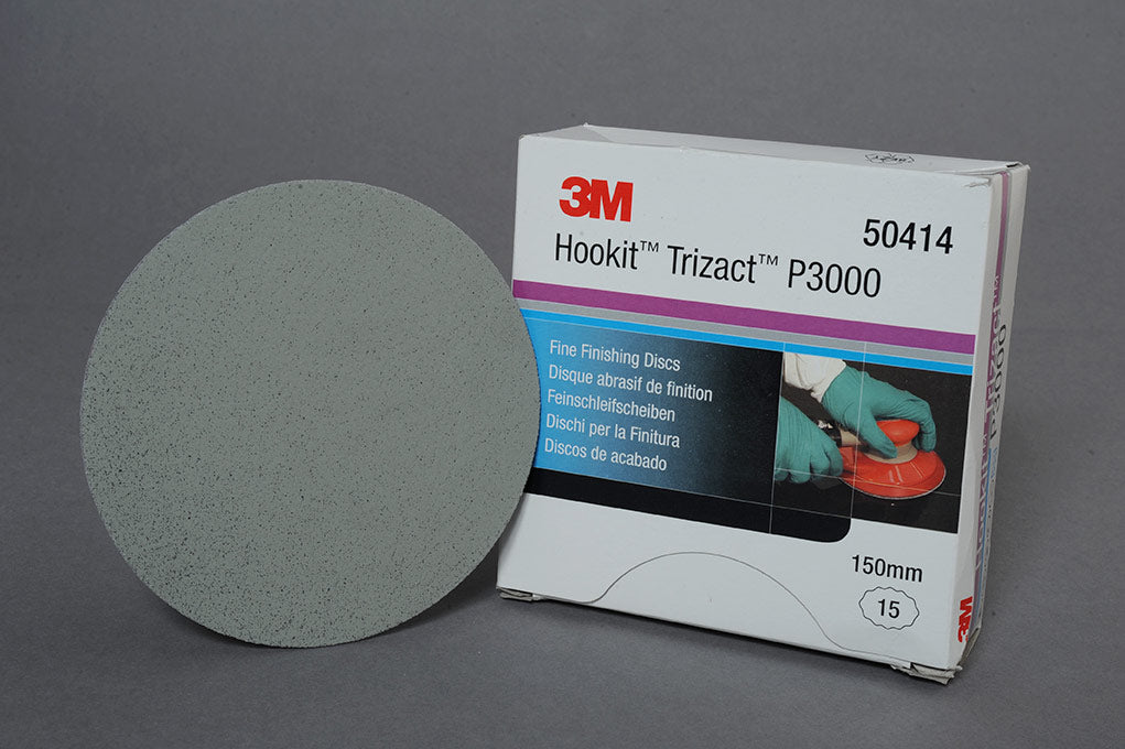 3m 50414 Trizact™ Hookit™ Foam Abrasive 3000 Disc 443SA 150 mm P3000 15 Pack