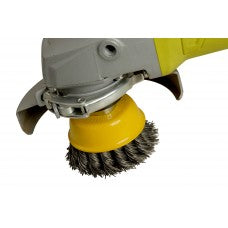 FMZIPYELLOW - FMZIPYELLOW - Zip Wire Brush Yellow 70mm 14m Thread