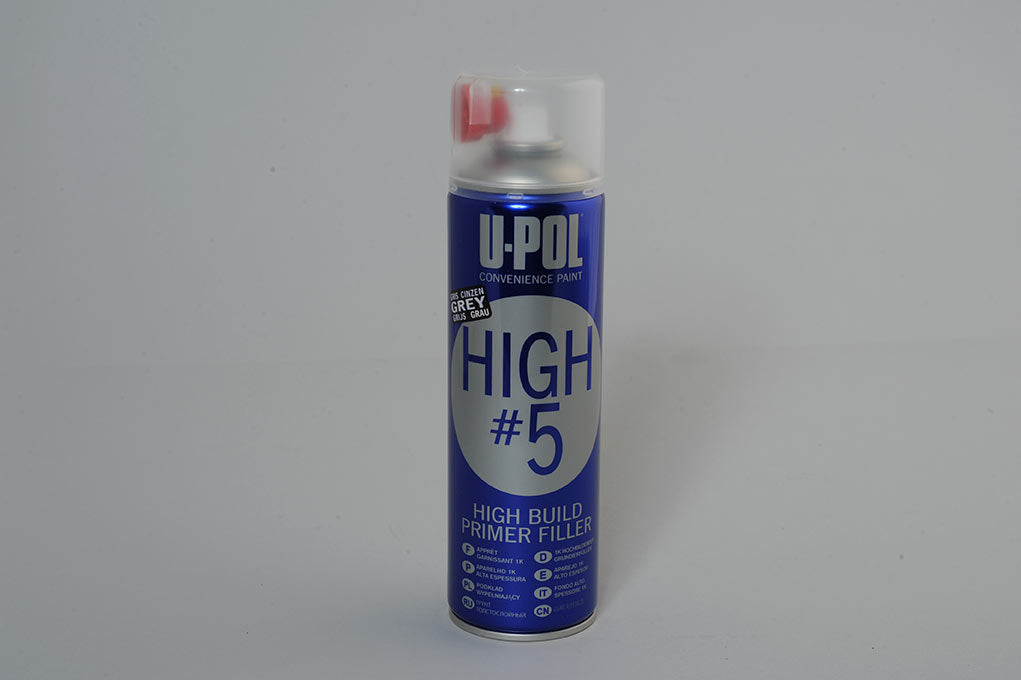 Upol PREMIUM AEROSOLS HIGHG/AL HIGH5 High Build Primer Filler 450ml A Metalflake