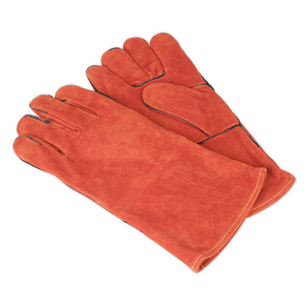 JSSSP141 - Leather Welding Gauntlets Lined