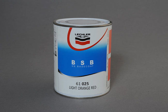 L61025 - Bsb Mm Light Orange Red (unleaded) 1lt